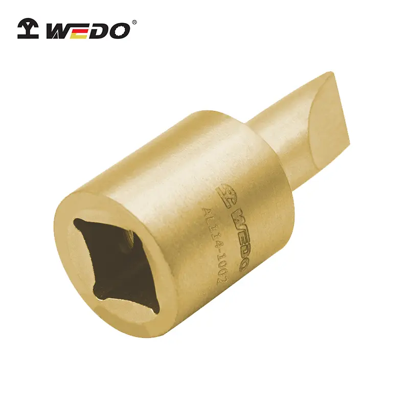 Насадка отвертка шлицевая искробезопасная AL114-1002