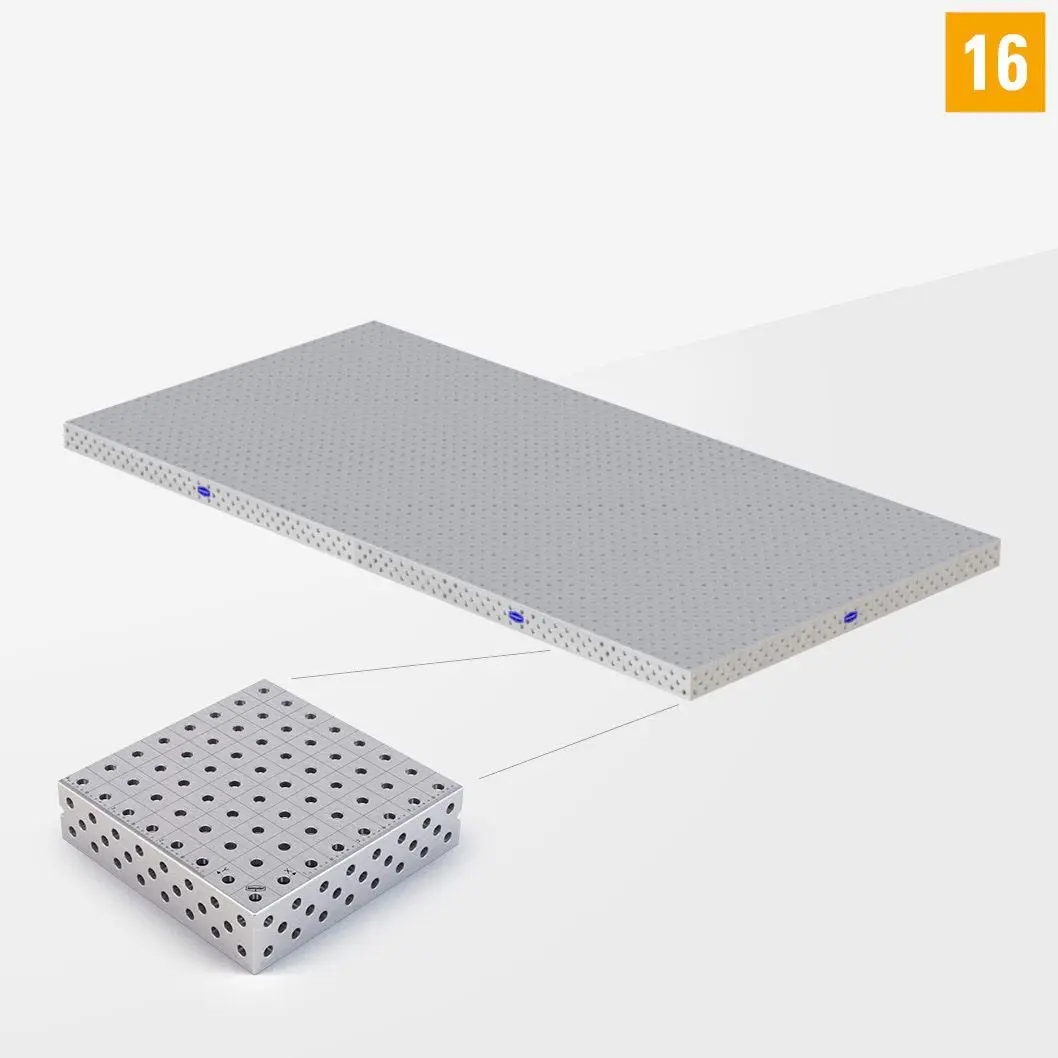 PE 3D Сварочный стол 16 3000*х1500 Стандартное исполнение без опор