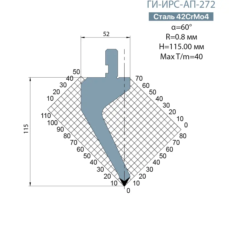 Пуансон Promecam-Amada ГИ-ИРС-AП-272