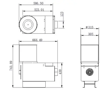 TOMC-037 Горизонтальный сепаратор масляного тумана