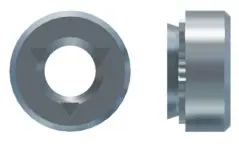 Резьбовая запрессовочная гайка SL-M3-2 (Гайка с самозатягивающейся резьбовой фиксацией)