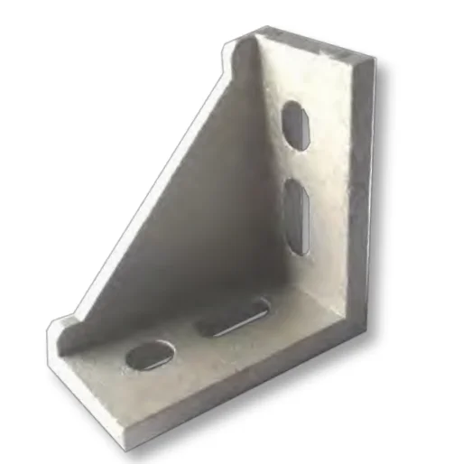 Прямоугольный соединитель усиленный 30х60-8 для алюминиевых профилей, ALF-RC3060-8