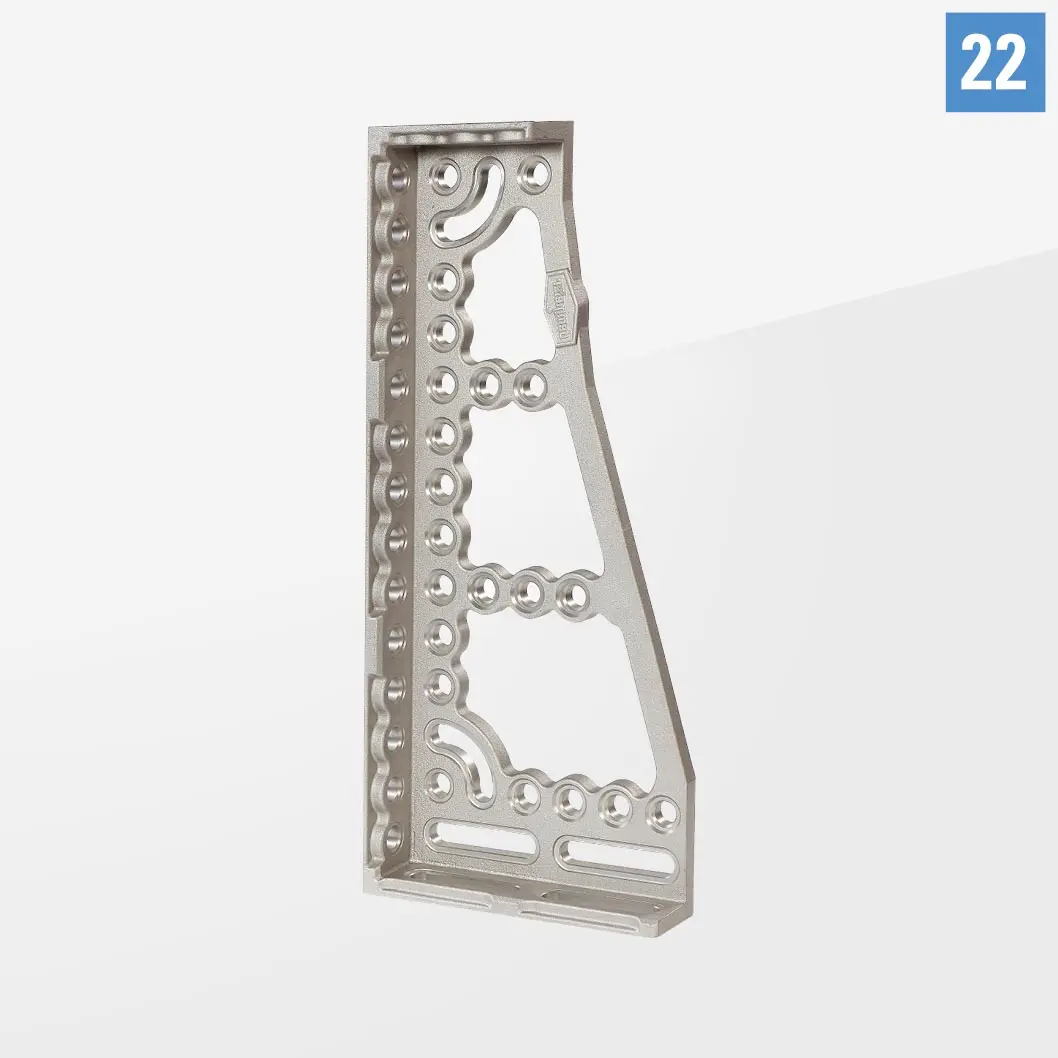 PROFIPremiumLINE Упорный угол Алюминий-титан 750 Левый P22-03004-001