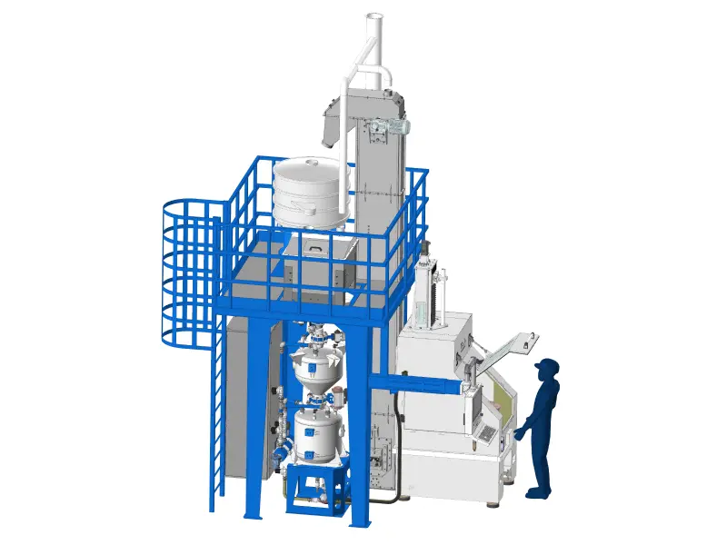 Автоматическая установка  дробеструйного упрочнения IRS ASP 1X10