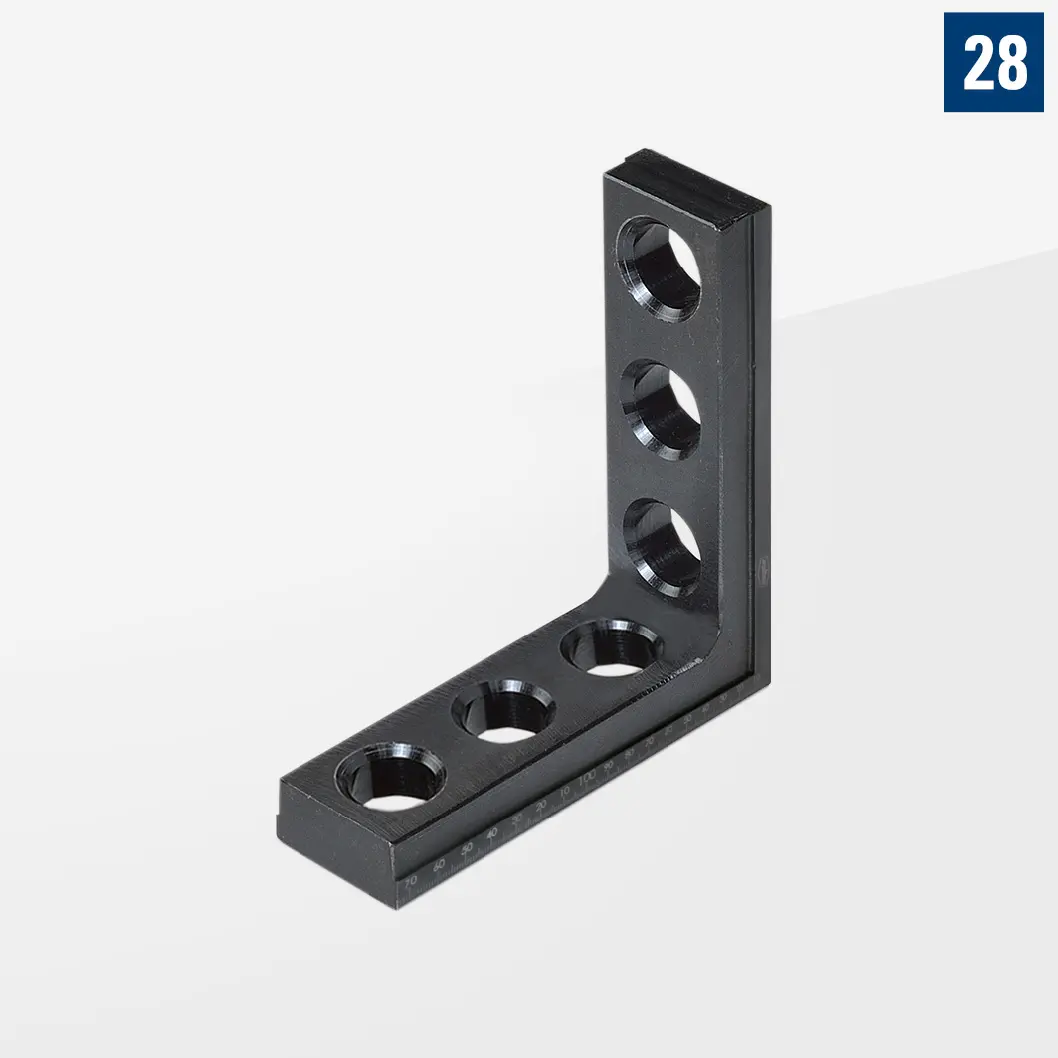 PROFIPlusLINE Упорный угол отверстие/отверстие Азотированный Demont 760M D28-03001-004