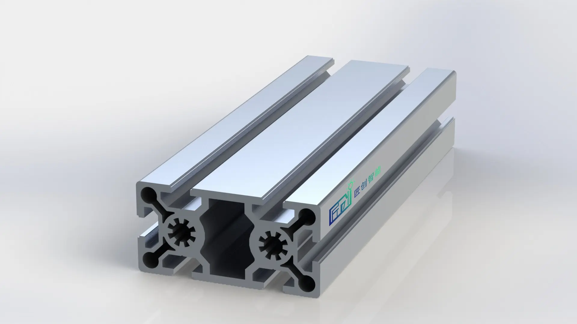 50100-8W Алюминиевый конструкционный профиль анодированный