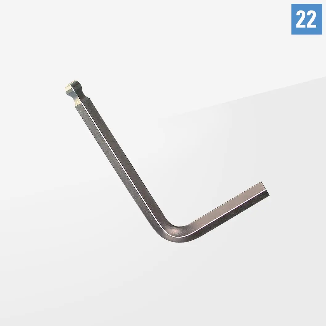 Шестигранный торцевой ключ Арт. D22-10008-001