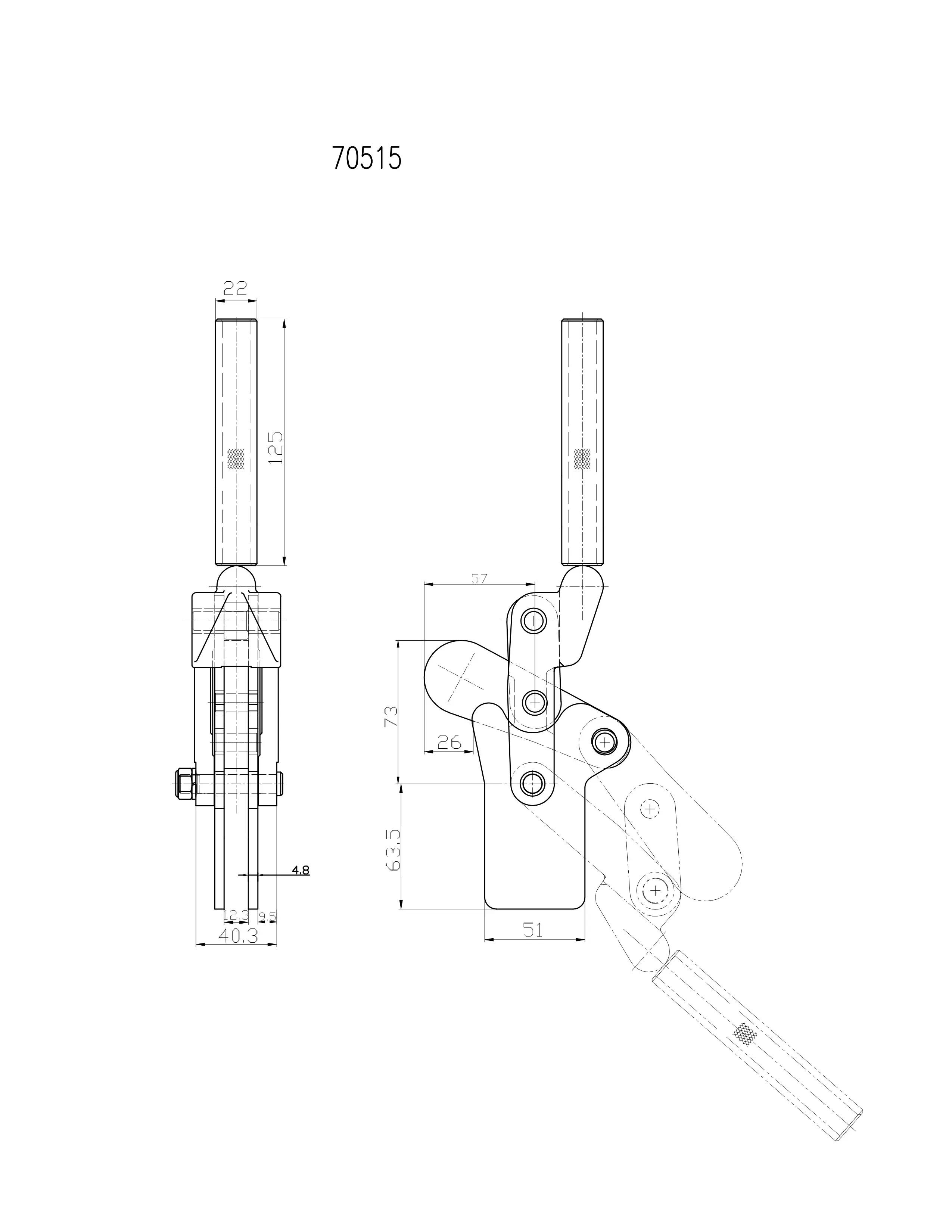 Модульное зажимное устройство Арт. CH-70515