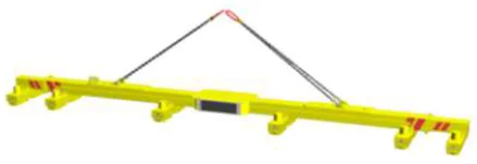 TM 6/200 X Телескопическая магнитная траверса г/п 20000 кг