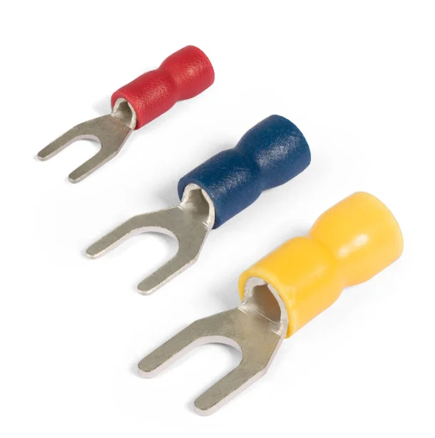 Наконечник кабельный вилочный изолированный НВИ 2.5-5 серия ПРОФИ КВТ 47487