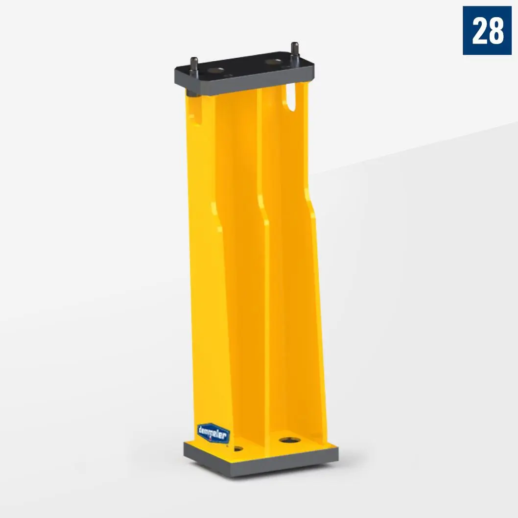 Опорная нога для промежуточных блоков 200х600