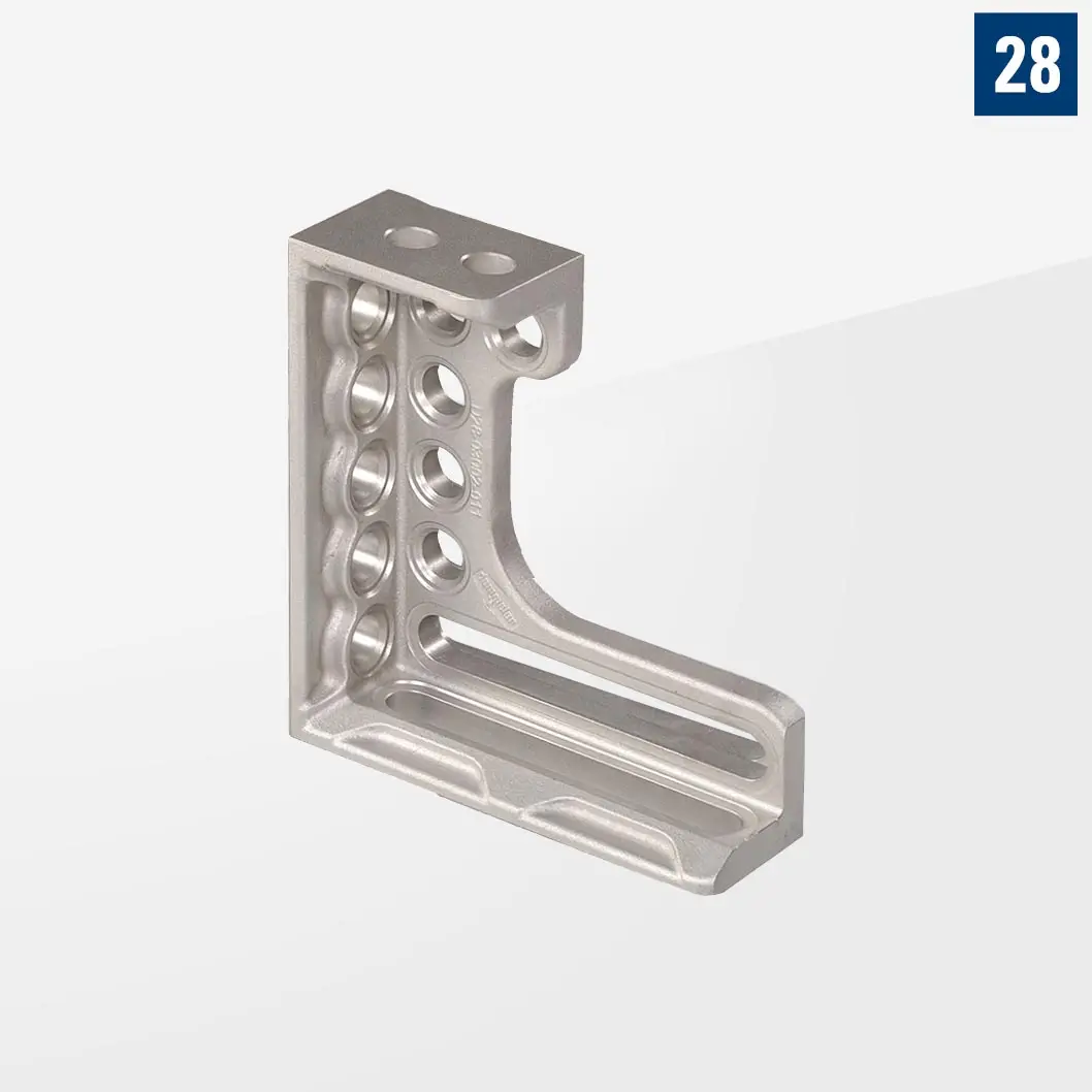 PROFIPlusLINE Упорный угол Алюминий-титан 300 Левый PL28-03002-011