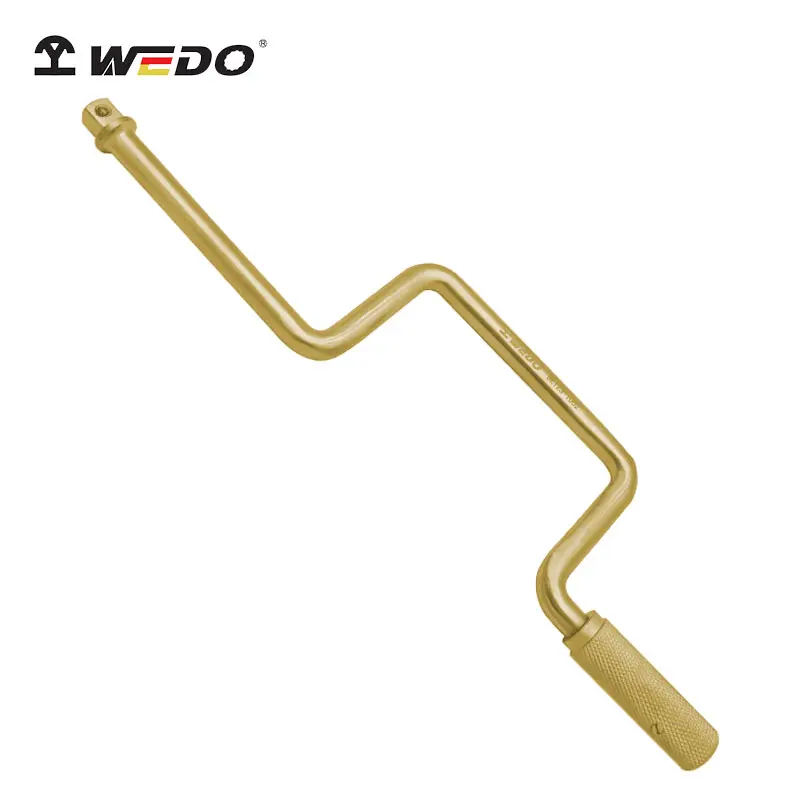 Ключ торцевой с гнутой рукоятью искробезопасный AL123-1002