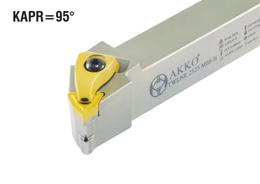 TWLNR/L 2525 M08-H Т-тип державки для наружного точения с подводом СОЖ