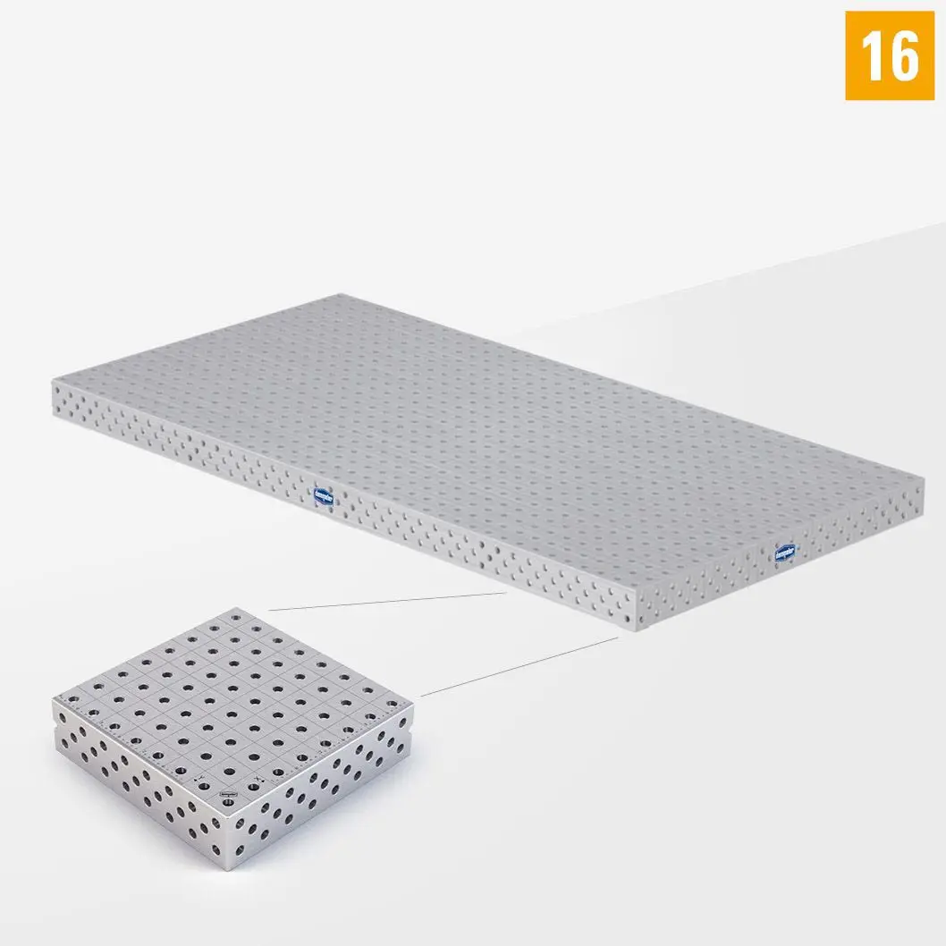 PE 3D Сварочный стол 16 2000х1000 Стандартное исполнение без опор