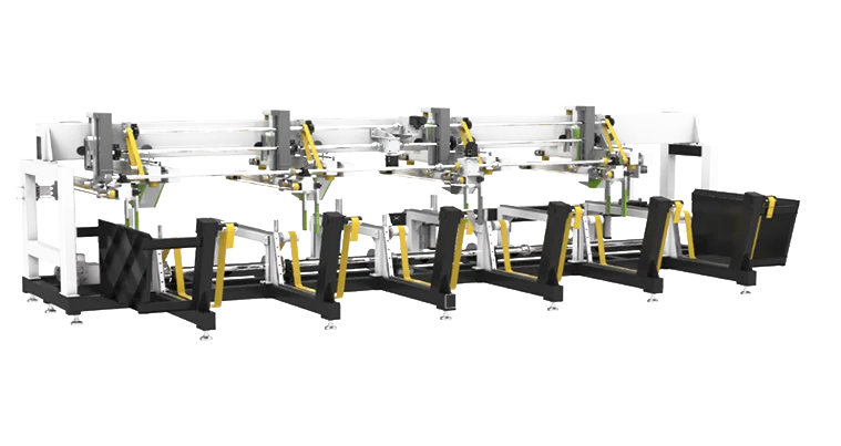 Ременная система подачи трубных заготовок