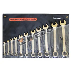 Набор комбинированных гаечных ключей искробезопасных, 9 предметов AL132