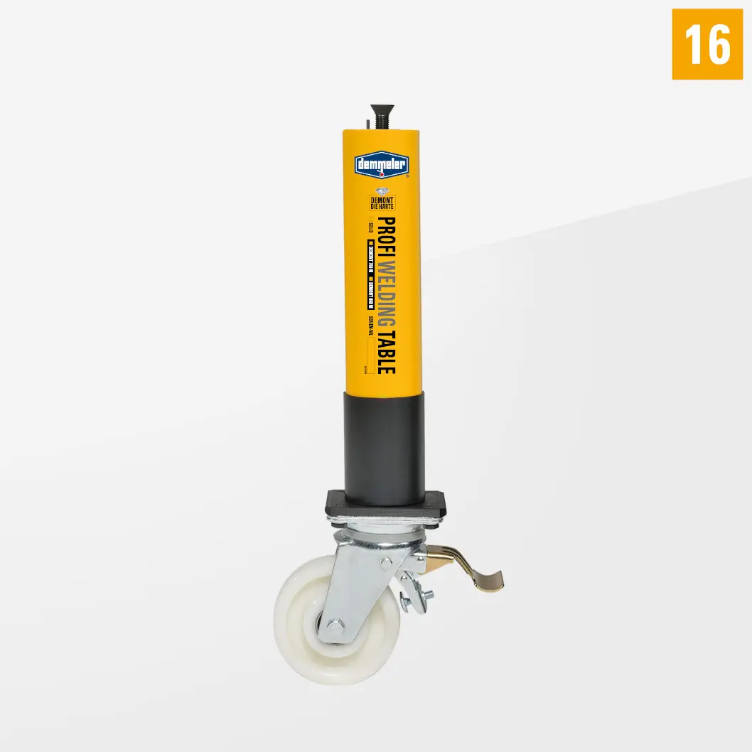 Опора на колесах с тормозом D16 PL16-10010-002