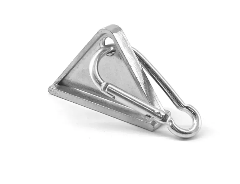 Крюк с карабином для алюминиевых профилей, паз 8, ALF-HK-8