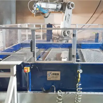 Роботизированный комплекс гидроабразивной резки