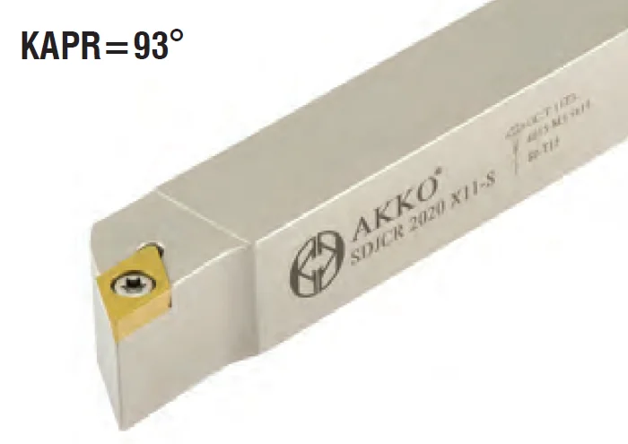 SDJCR/L 0808 X07-S S-тип державки для наружного точения