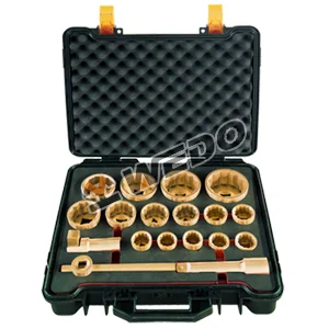 Набор торцевых головок искробезопасных 1" 18 предметов AL101N