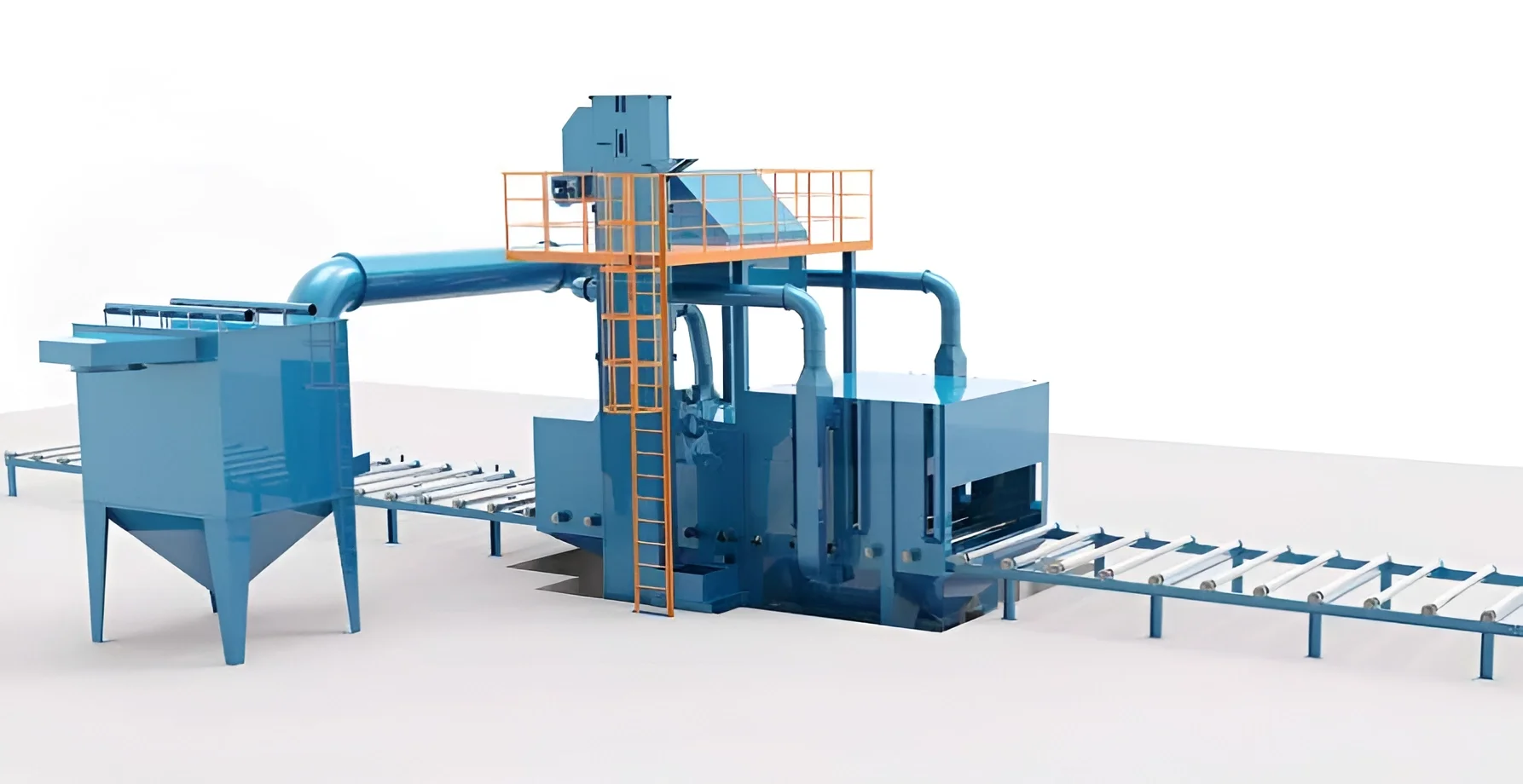 S-6940 Рольганговая дробеметная установка для листов и профилей