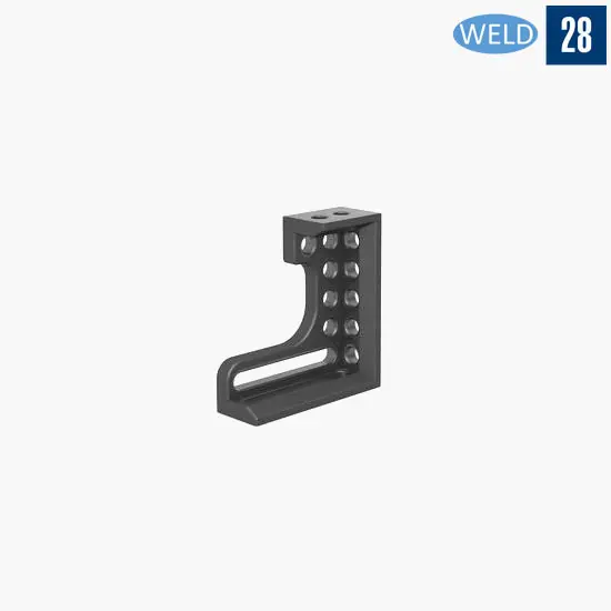 Упорный и крепежный угольник 275x100x300(левый)