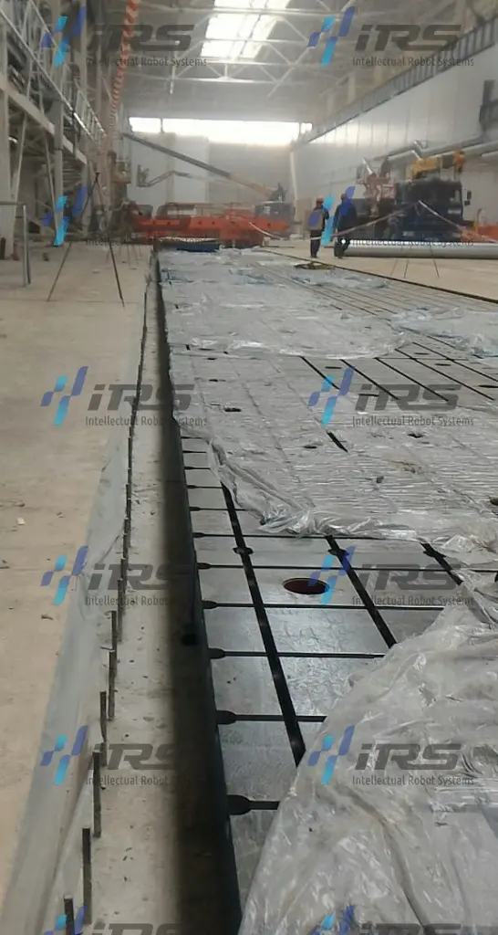 Подготовка фундамента для чугунных плит