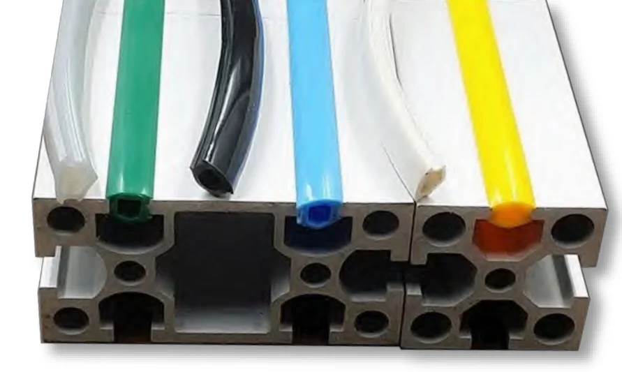 Зажимной профиль замкнутый для алюминиевых профилей, паз 6, ALF-CP-C6