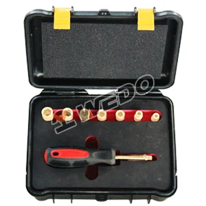 Набор торцевых головок искробезопасных 1/4" 8+2 предмета AL101A