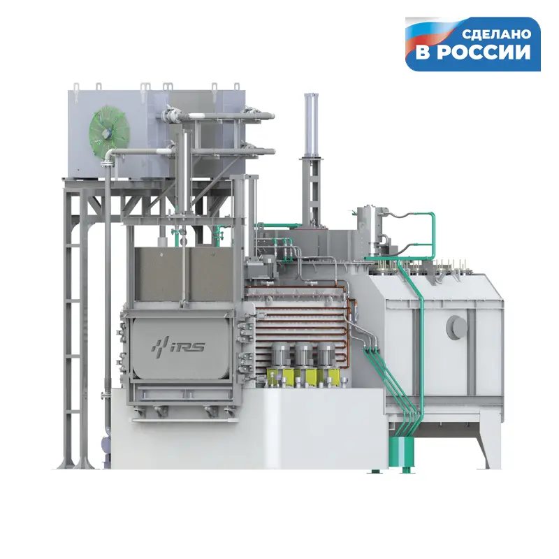 RTQF-10 Универсальная атмосферная печь с закалочным баком