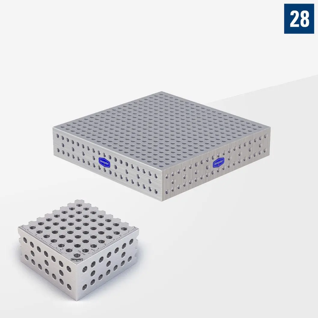 PROFI Premium LINE PP 3D Сварочный стол 1000х1000 Стандартное исполнение Без опор PP28-01001-000