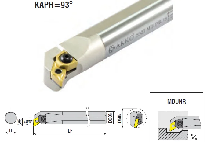 S40U MDUNR/L 15 Расточная державка M-тип
