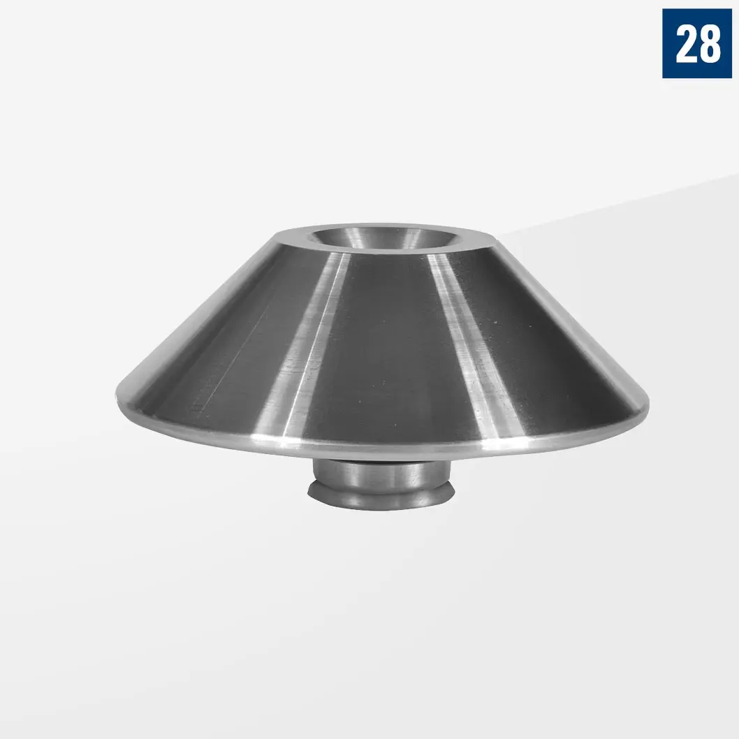 Конусное посадочное место Ø110 mm Нержавеющая Сталь Арт. D28-09003-015