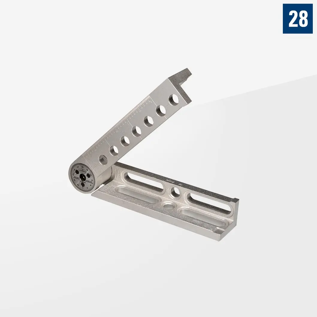 Регулируемый угол Алюминий-титан Левый D28-03007-005