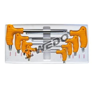 Набор шестигранных ключей с рукояткой-трубкой - 8 предметов WD278