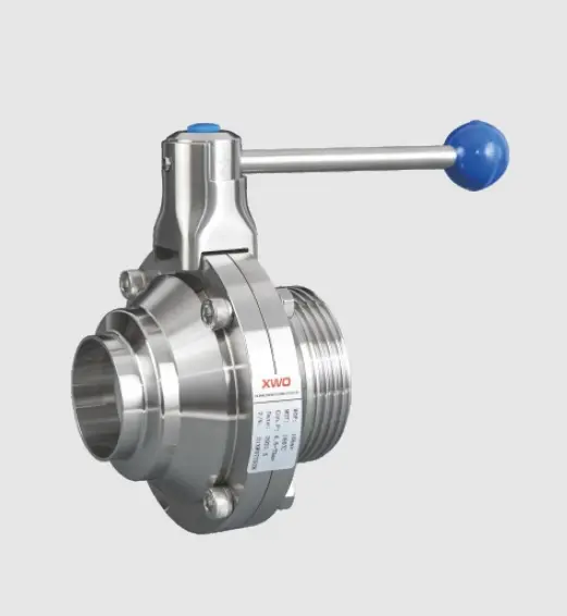 Сварной Дисковый клапан (3A SMS ISO DS) (размер 1¼")
