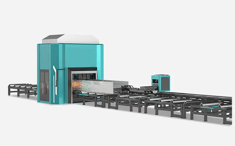 Линия по производству дутавровых балок для морской инженерной промышленности