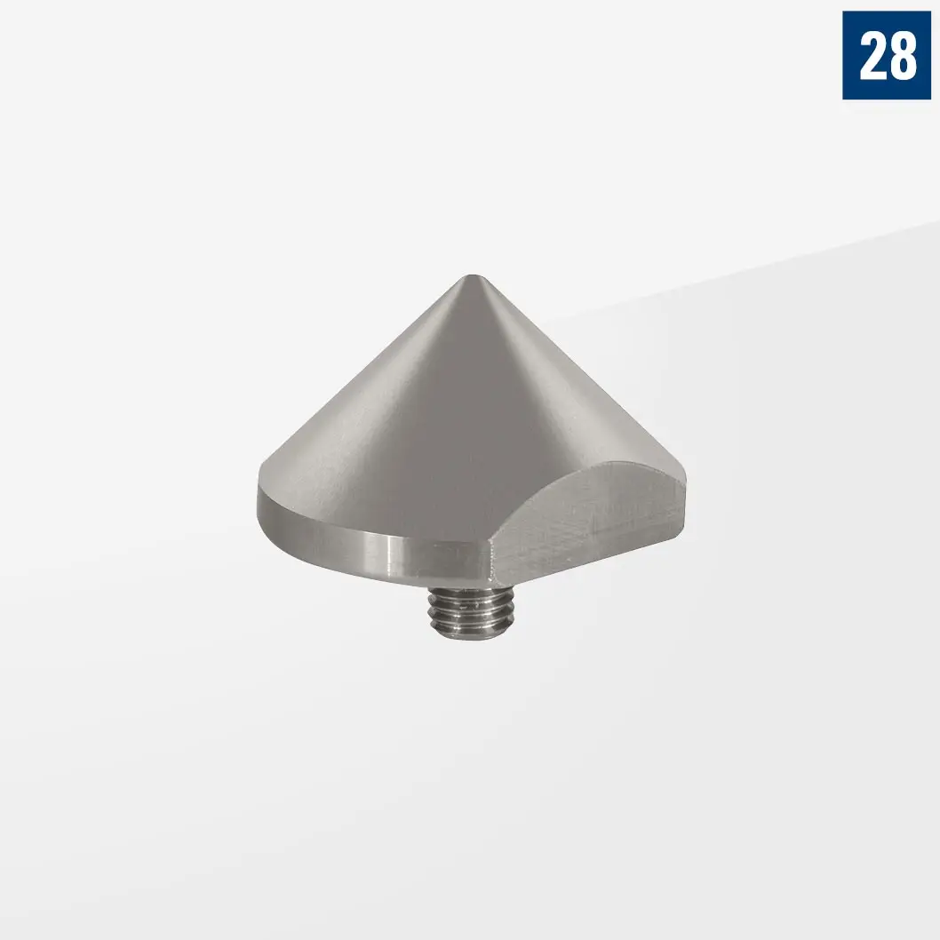 Конусное посадочное место с резьбой Сталь Арт. D28-09003-017