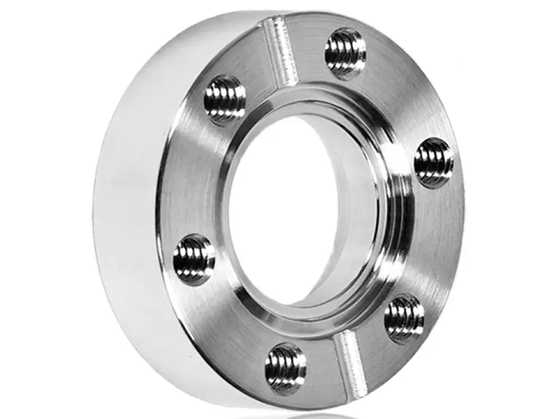 Фланец под сварку CF275 с резьбовыми отверстиями под болты (нержавеющая сталь)