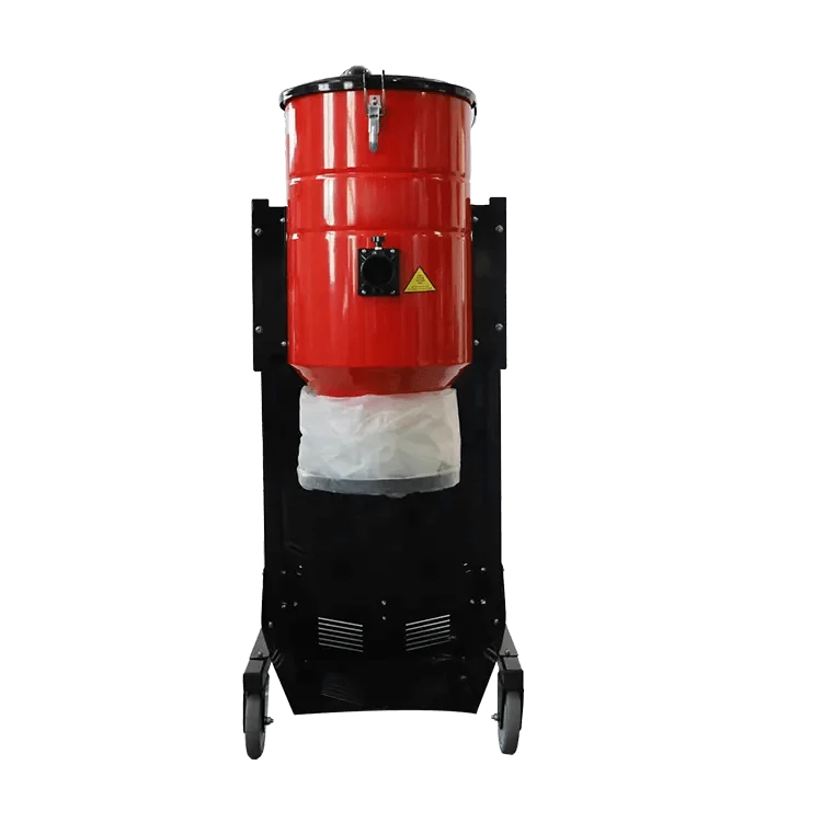 Трехфазный промышленный пылесос для бетонной пыли