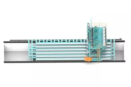 Станок для внешней сварки П-образных рёбер