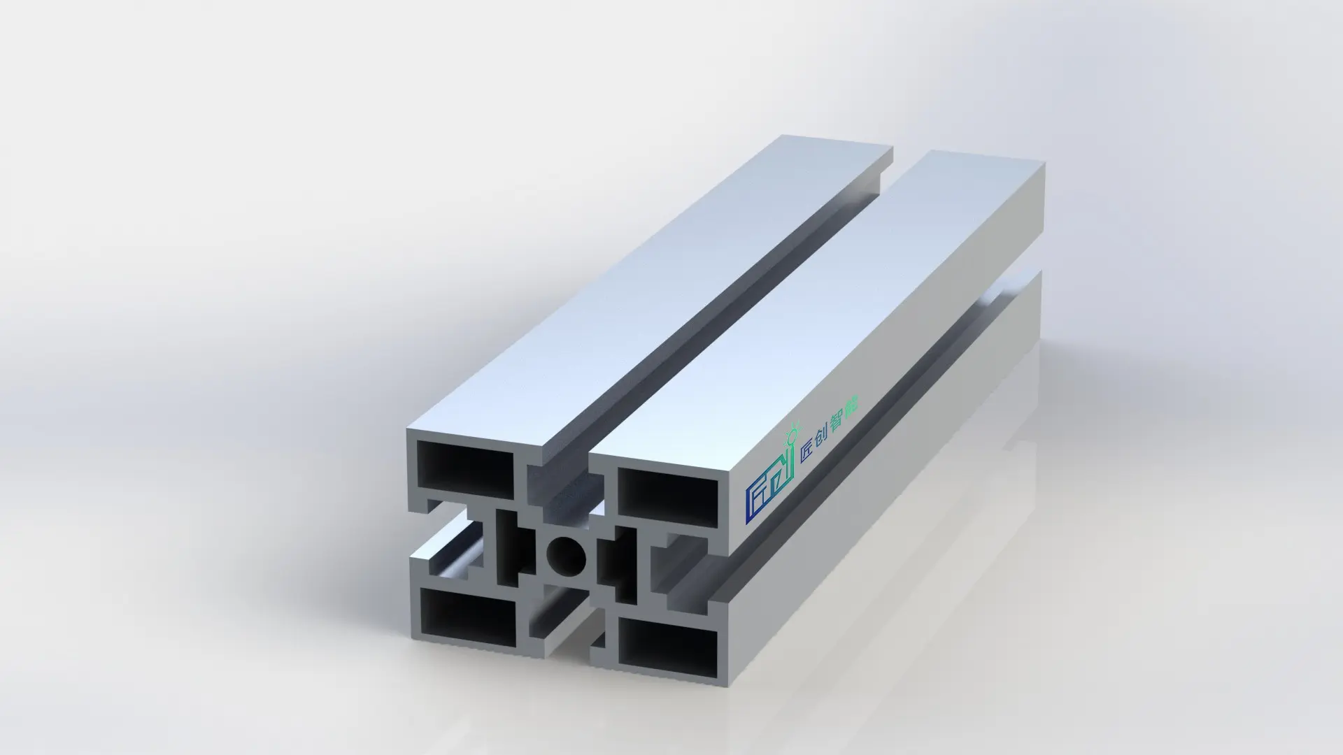 4060-8G Алюминиевый конструкционный профиль анодированный