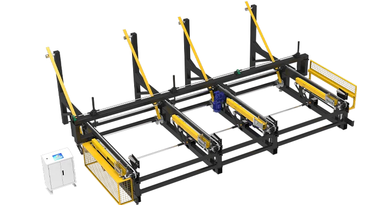 Цепная система подачи трубных заготовок