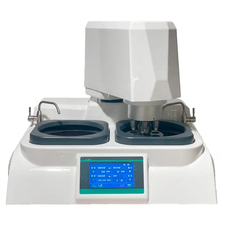 HMP-2A Автоматический шлифовально-полировальный станок для металлографических образцов