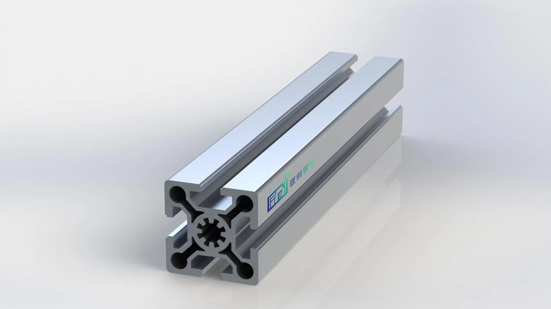 5050-8W Алюминиевый конструкционный профиль анодированный