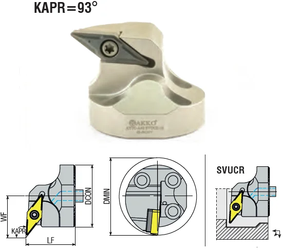 ATTC-A40 SVUCR/L 16 Антивибрационная державка