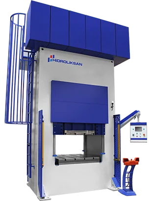 HHRP 100 Гидравлический H-образный глубоковытяжной пресс для горячей штамповки