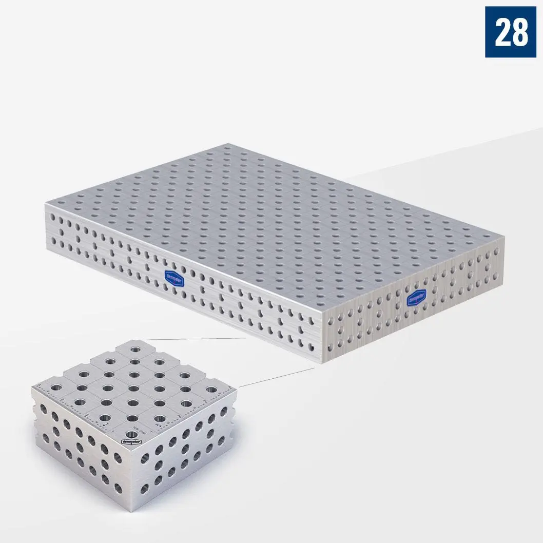 PROFIPlusLINE PL 3D Сварочный стол 28 1500х1000 Стандартное исполнение без опор PL28-01011-000